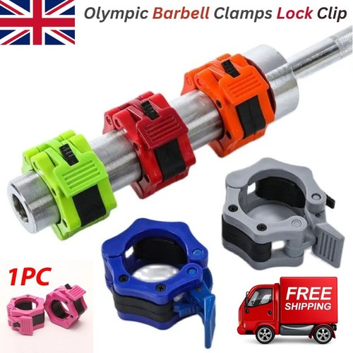Inch olympic barbell clamps - inch,