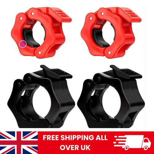 Inch olympic barbell clamps - olympic,