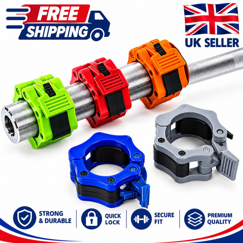 2pcs olympic barbell clamps - 2pcs,