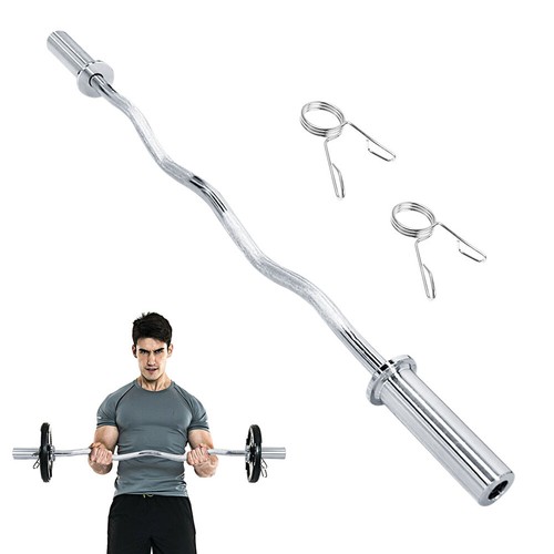 Olympic barbell curl bar - olympic,