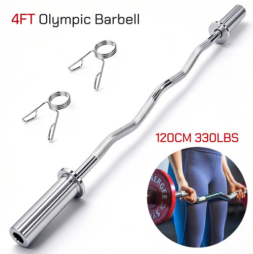 4ft olympic barbell - 2", ez