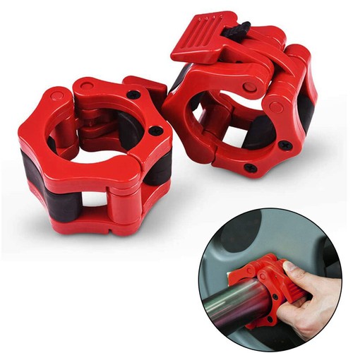 Olympic bar collar - collar, red
