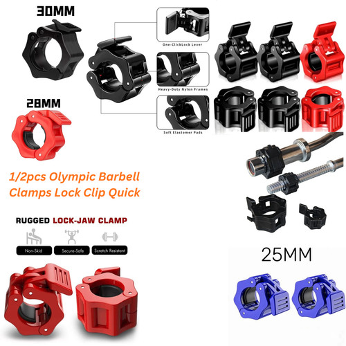 2pcs olympic barbell clamps - 1/2pcs,