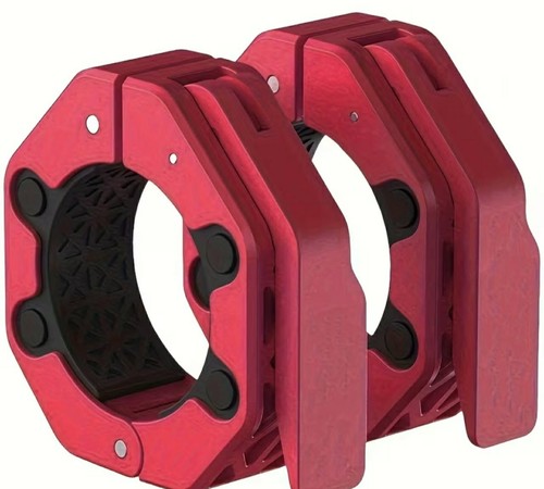 Olympic barbell collars red - olympic,