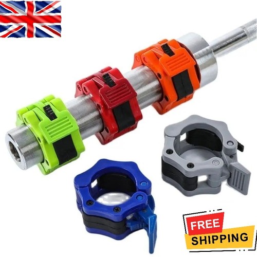 Inch olympic barbell clamps - 2,