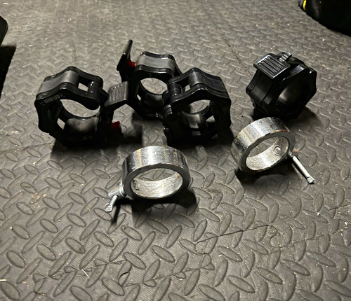 Olympic barbell collars